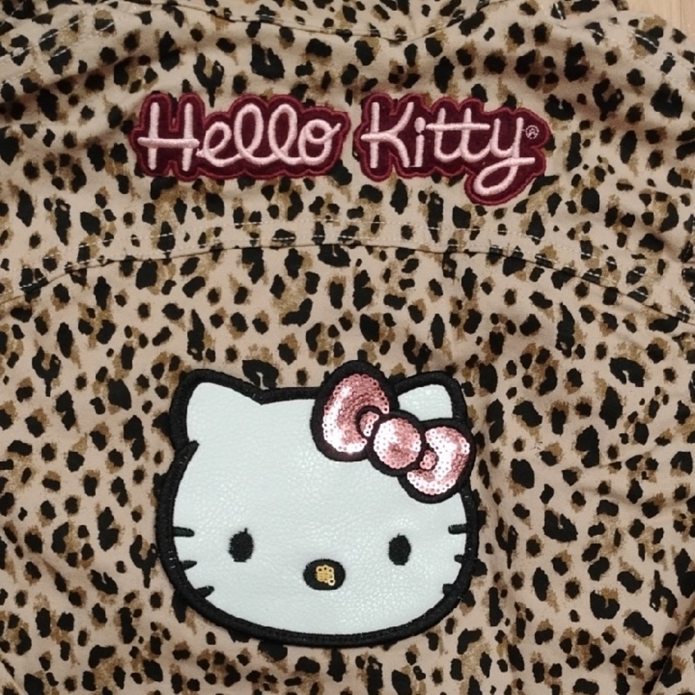 Hello Kitty Leopard Print Jacket - Picture 6 of 6
